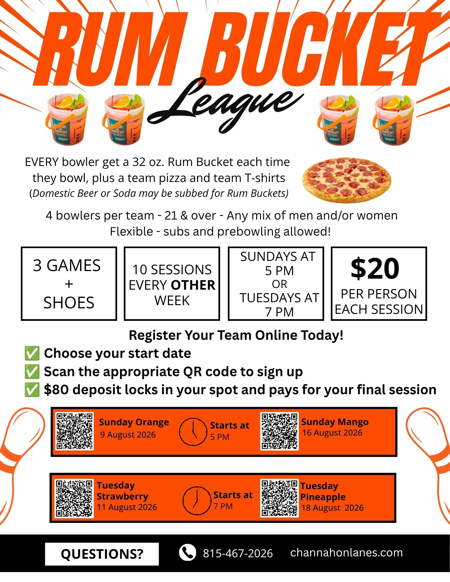 Rum Bucket League
